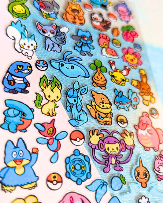 Gen 4 Sticker Sheet