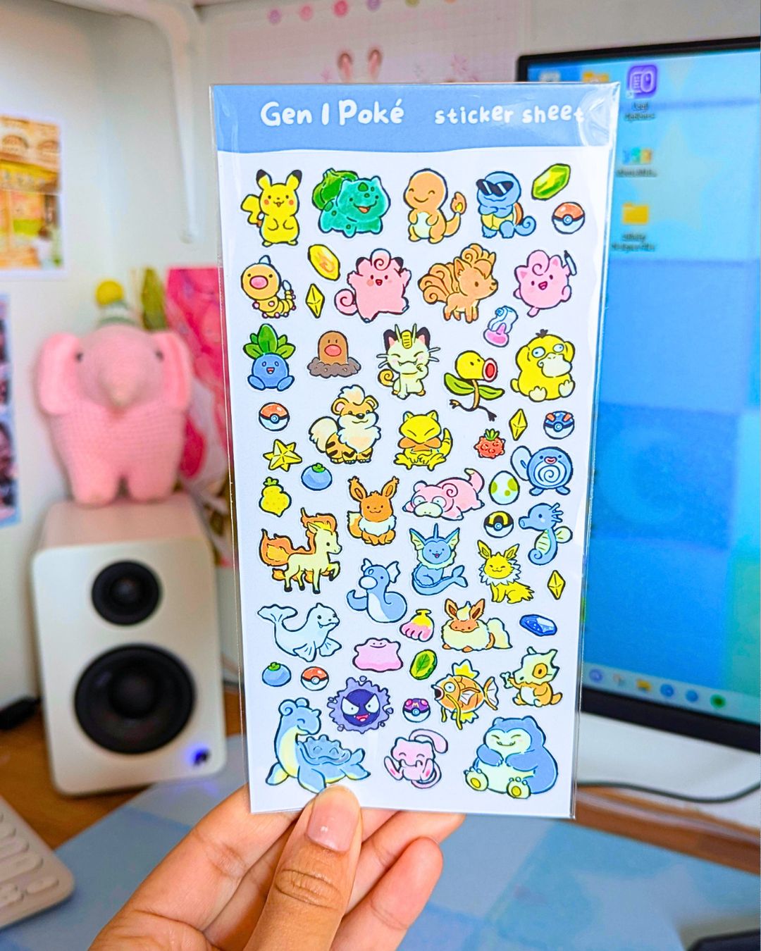 Gen 1 Sticker Sheet