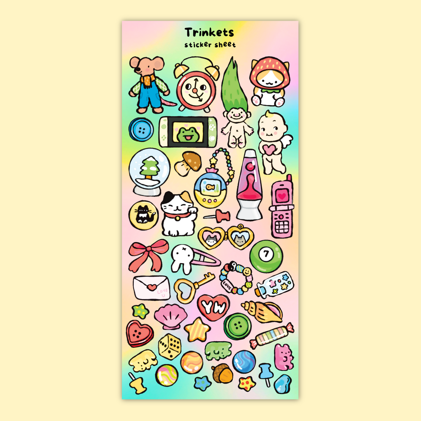 Trinkets Sticker Sheet