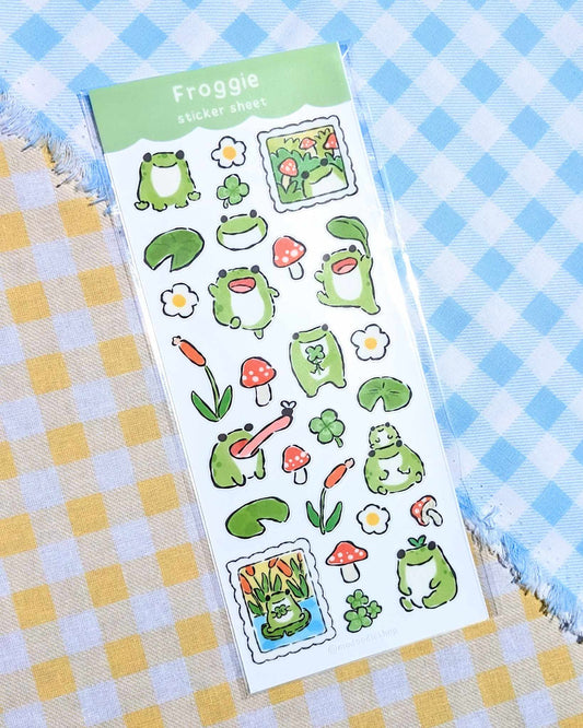 Froggie Sticker Sheet