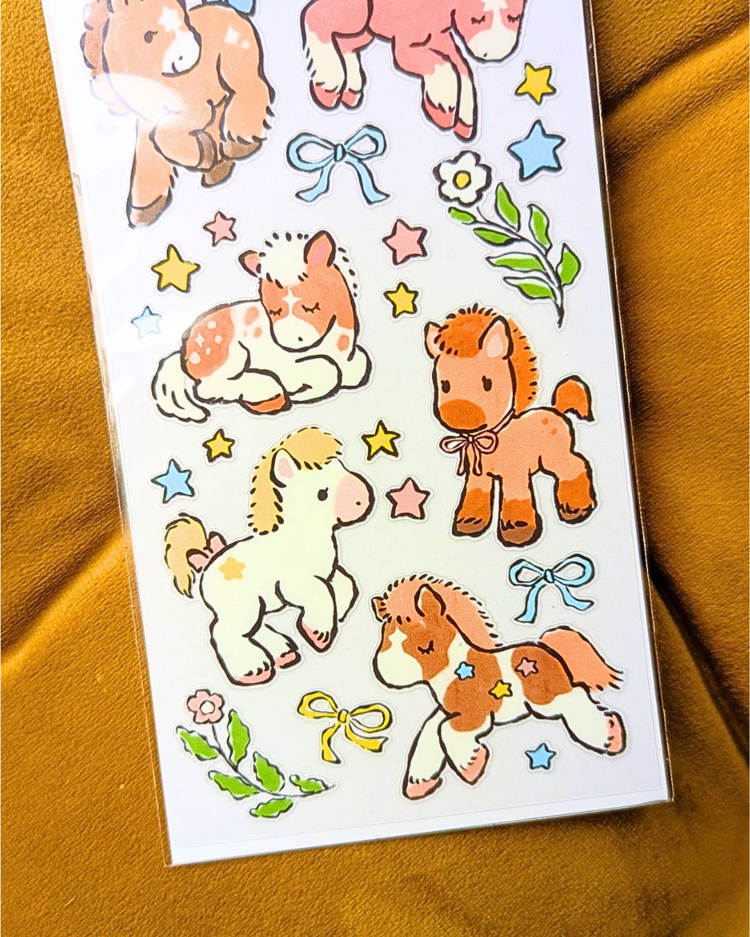 Little Horses Sticker Sheet