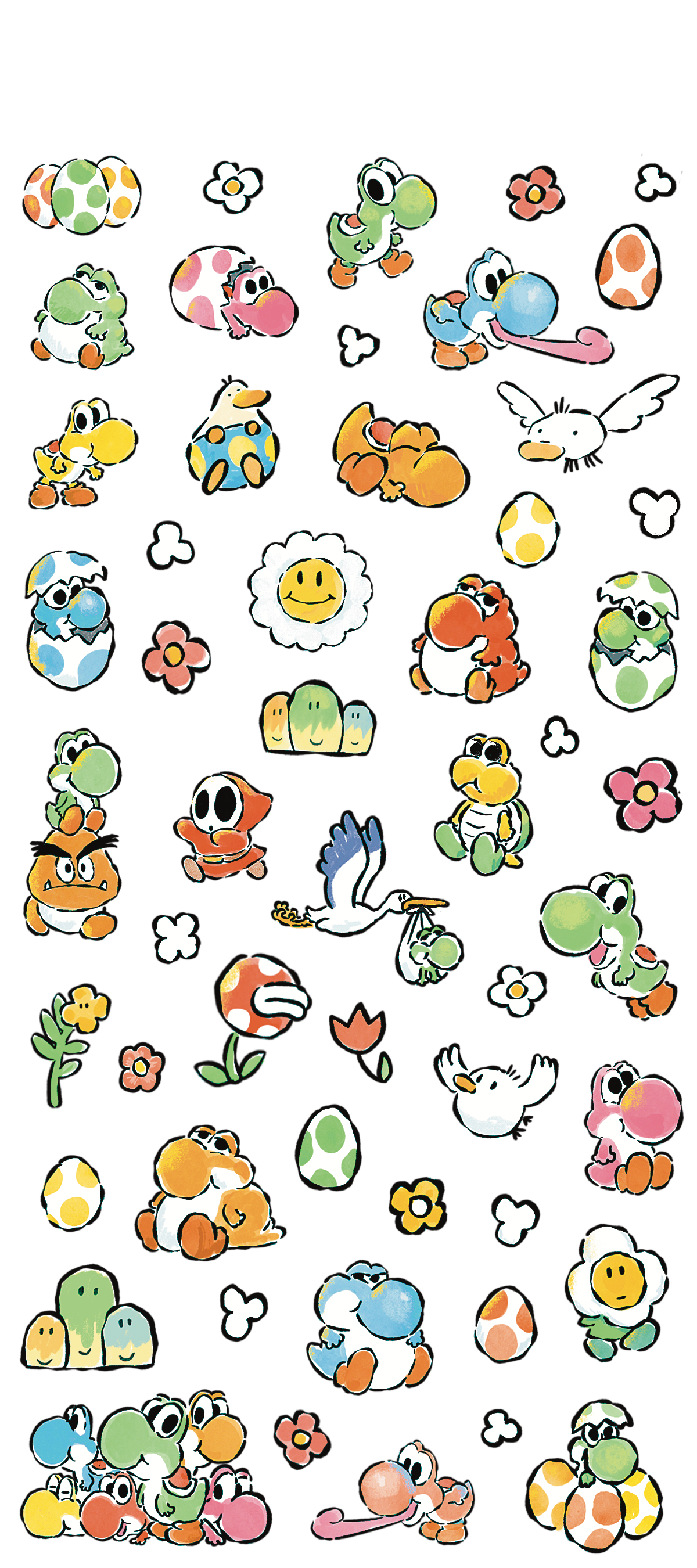 Yoshi Sticker Sheet