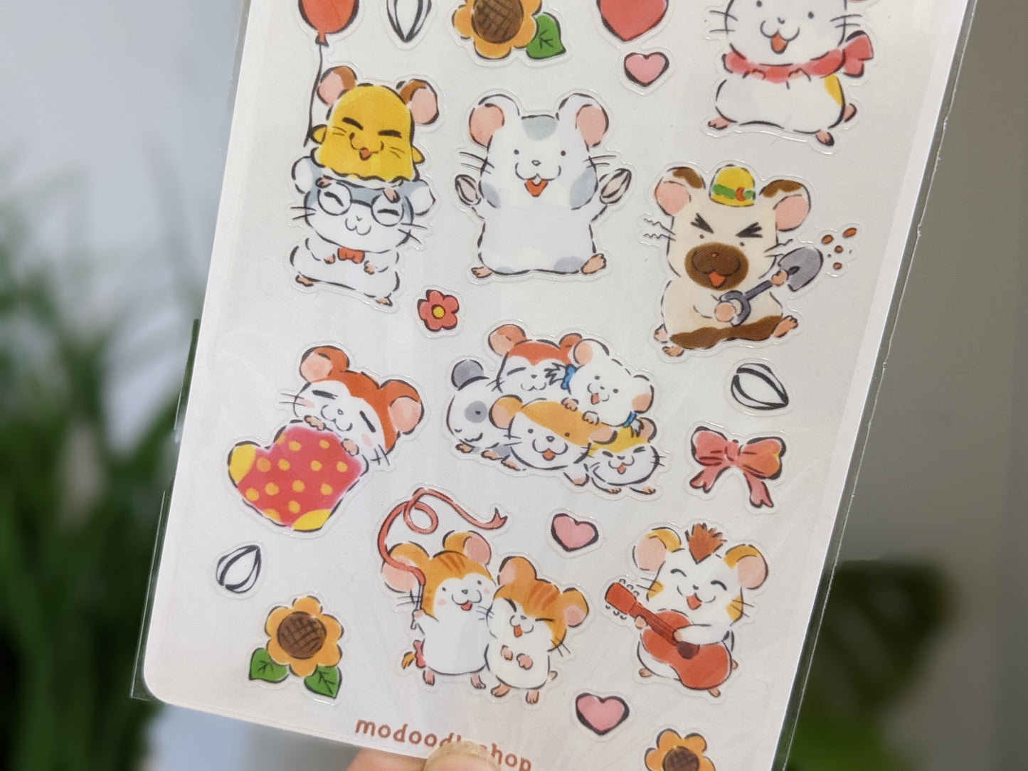 Hamtaro Sticker Sheet