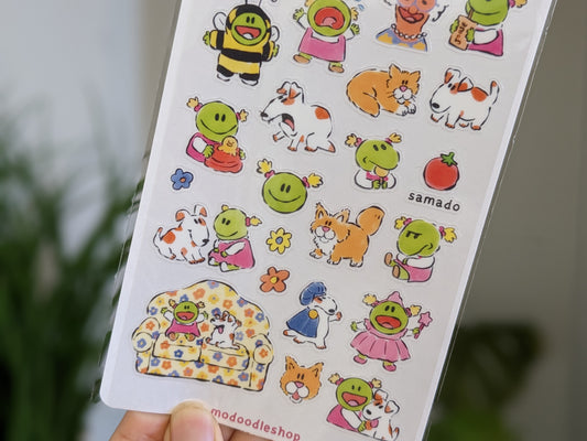 Nanalan Sticker Sheet