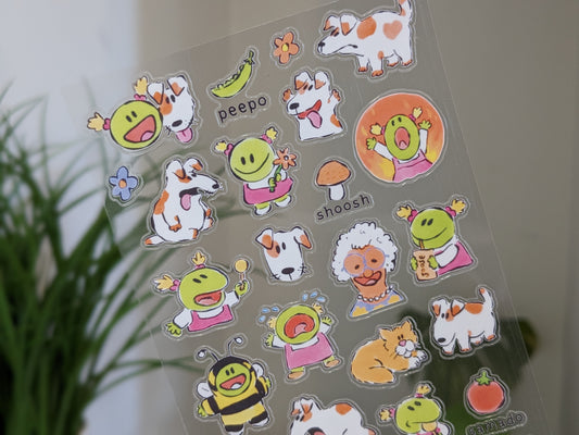 Nanalan Sticker Sheet