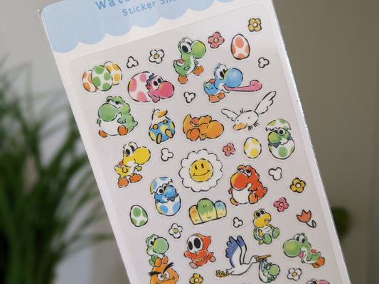 Yoshi Sticker Sheet