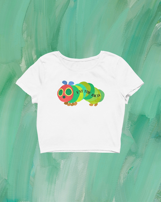 Caterpillar Crop Tee