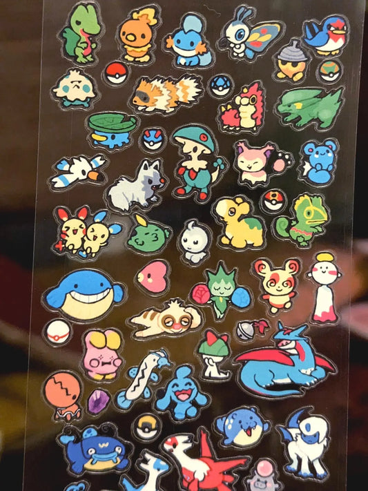 Gen 3 Sticker Sheet