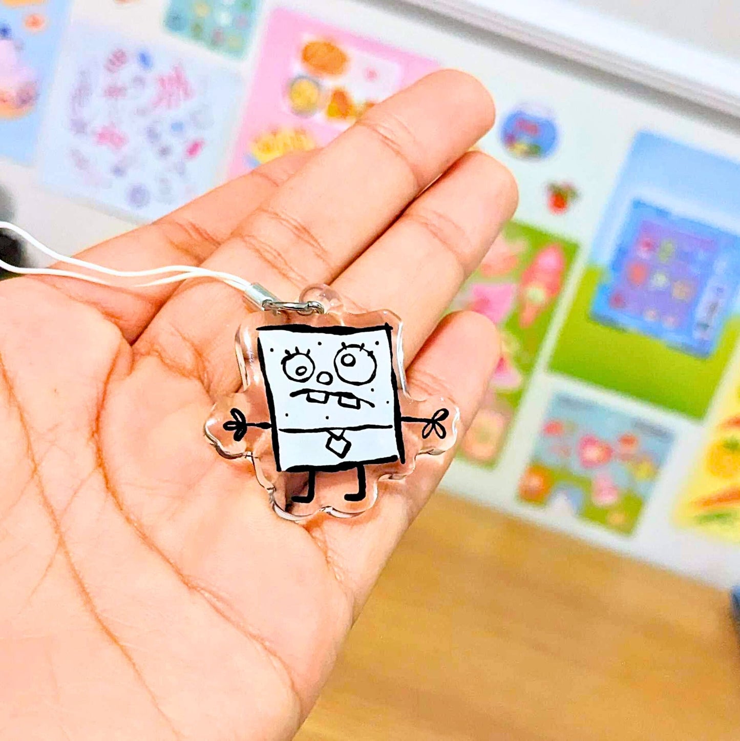 Doodlebob Charm