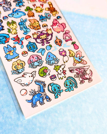 Gen 4 Sticker Sheet