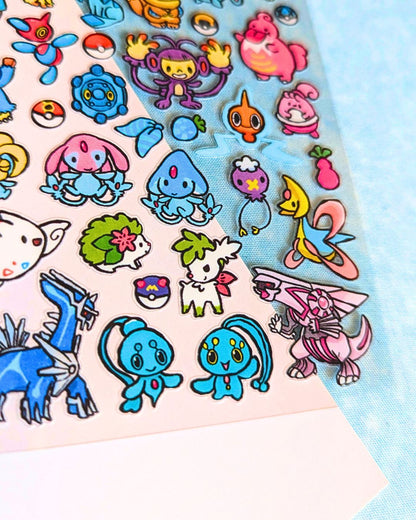 Gen 4 Sticker Sheet