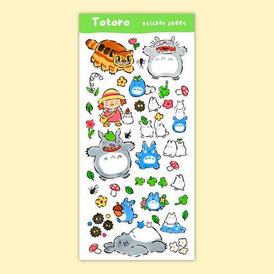Totoro Sticker Sheet