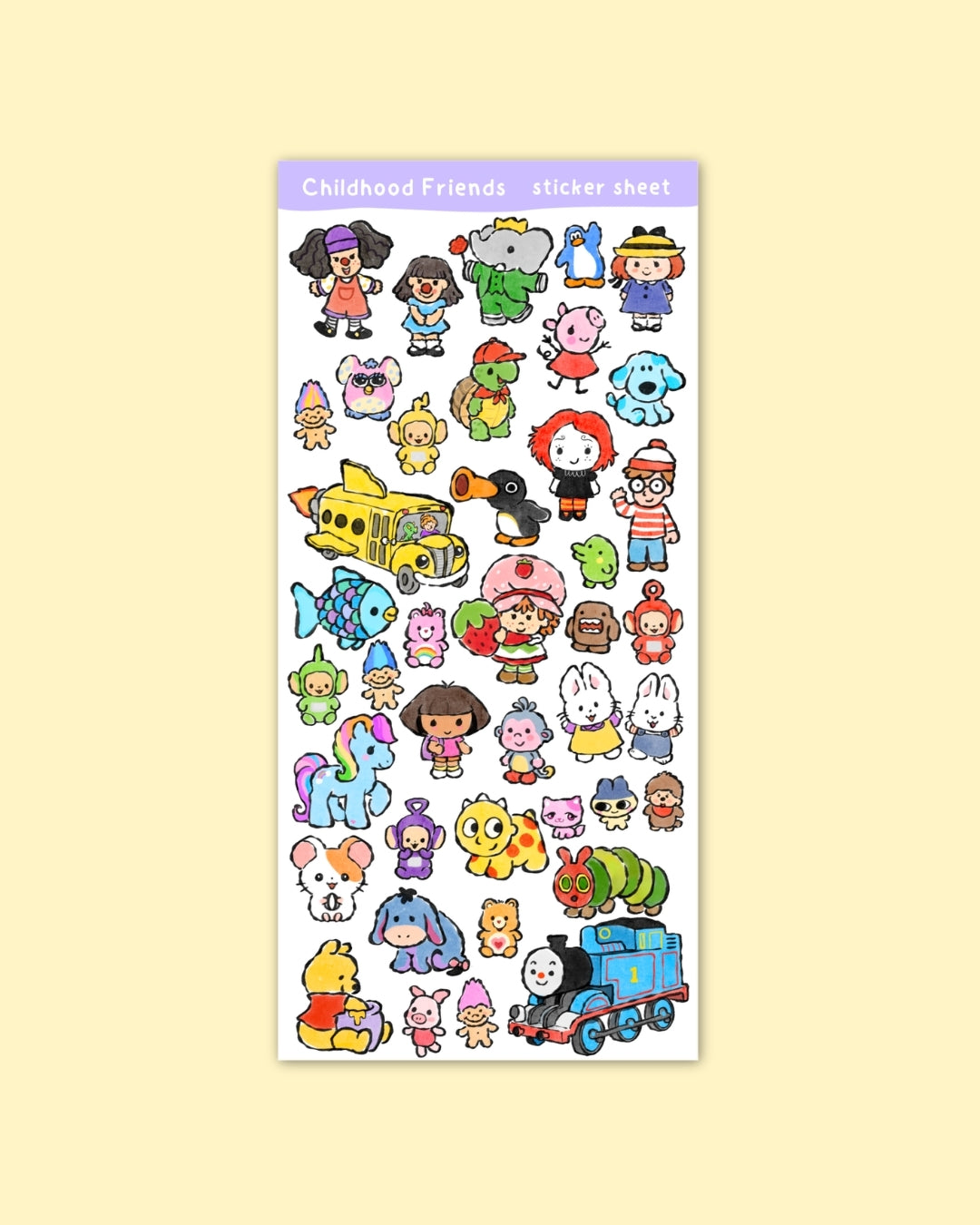 Childhood Friends Sticker Sheet (Pre-Order)