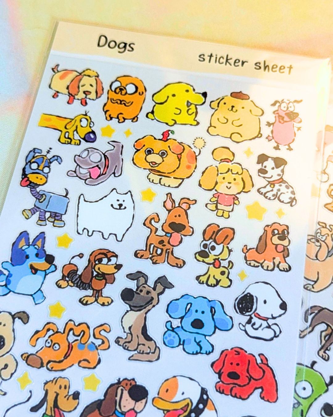 Dogs Sticker Sheet - Part 2