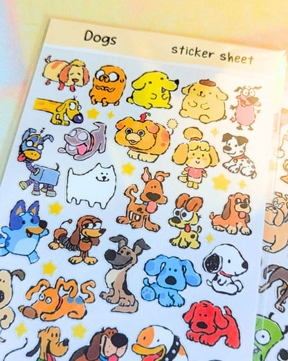 Dogs Sticker Sheet - Part 2