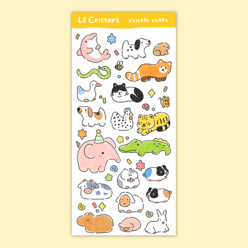 Little Critters Sticker Sheet