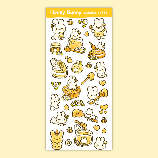 Honey Bunny Sticker Sheet