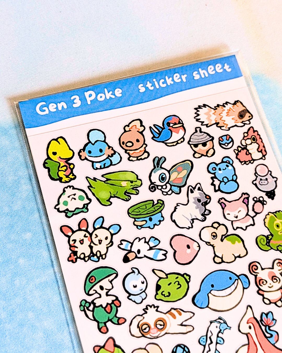 Gen 3 Sticker Sheet
