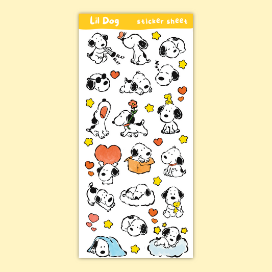 Little Dog Sticker Sheet