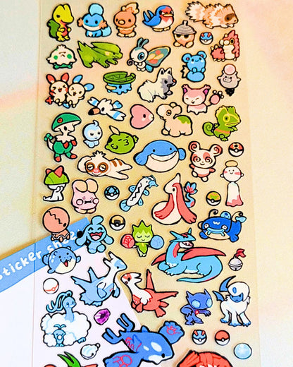 Gen 3 Sticker Sheet