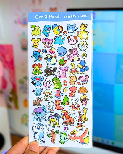 Gen 2 Sticker Sheet