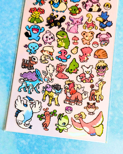 Gen 2 Sticker Sheet
