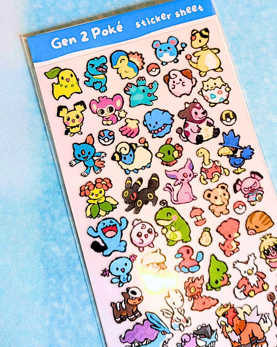 Gen 2 Sticker Sheet