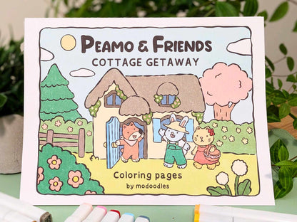 Peamo & Friends Coloring Book