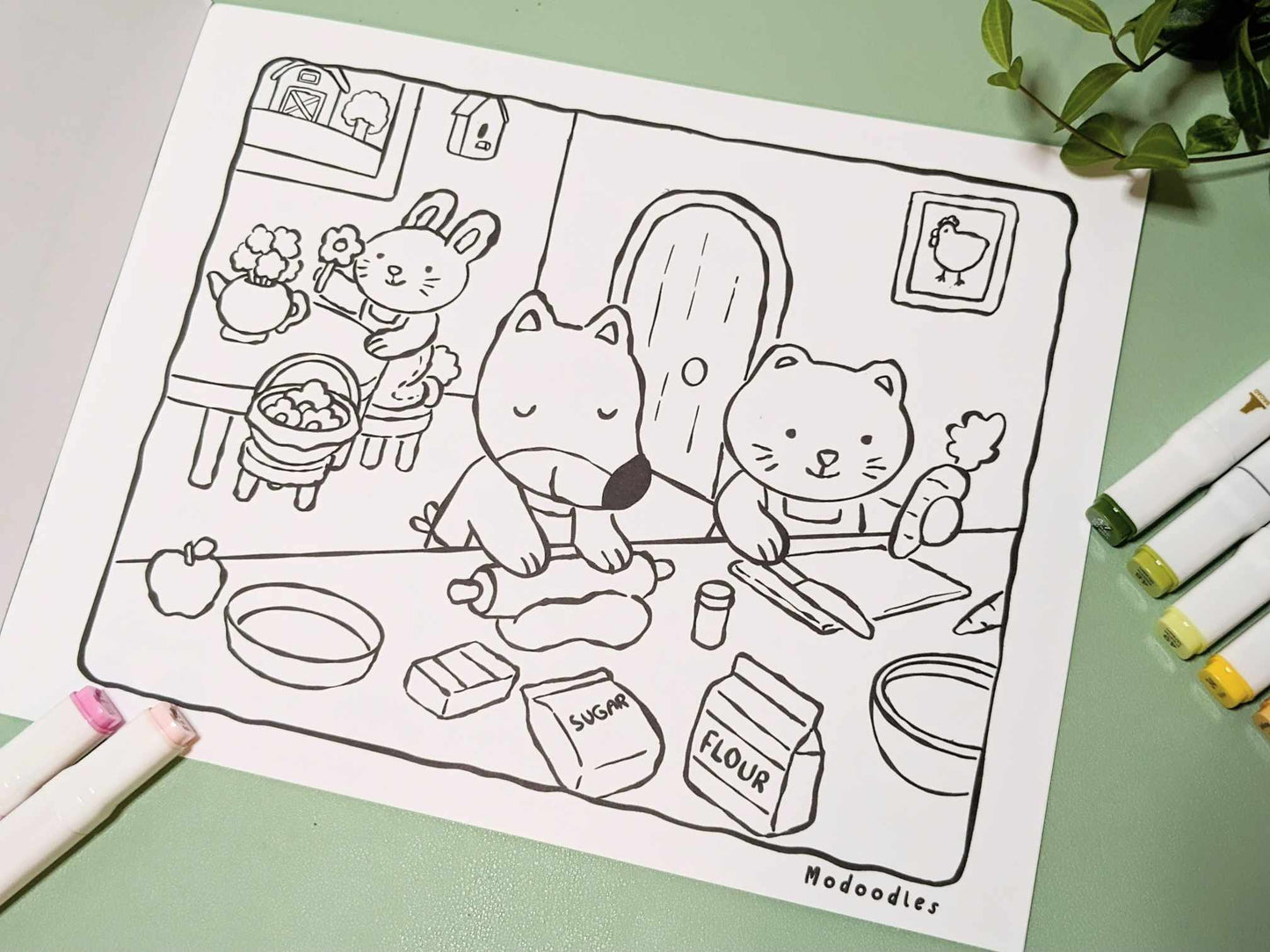 Peamo & Friends Coloring Book