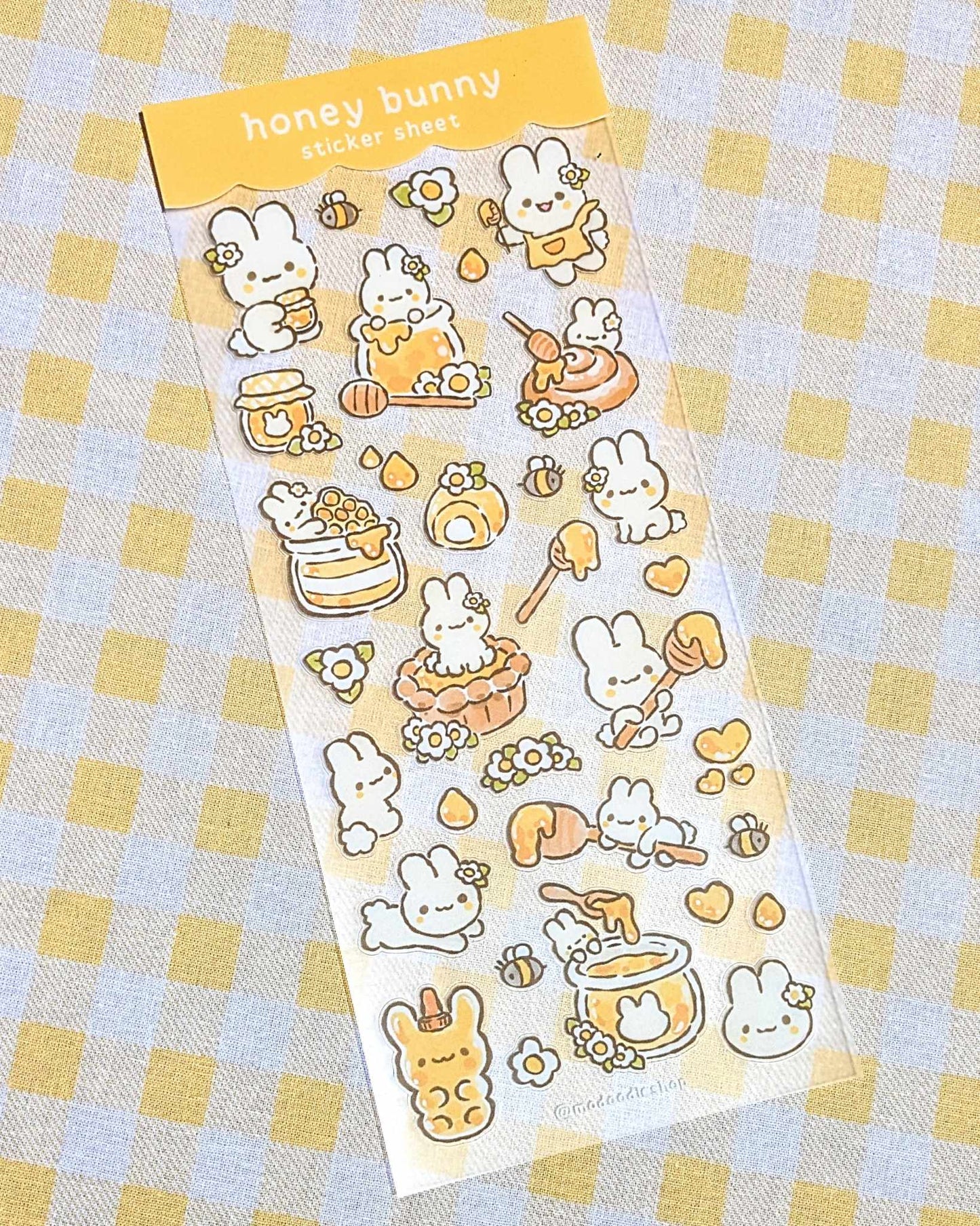 Honey Bunny Sticker Sheet