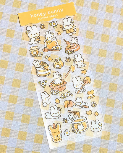 Honey Bunny Sticker Sheet