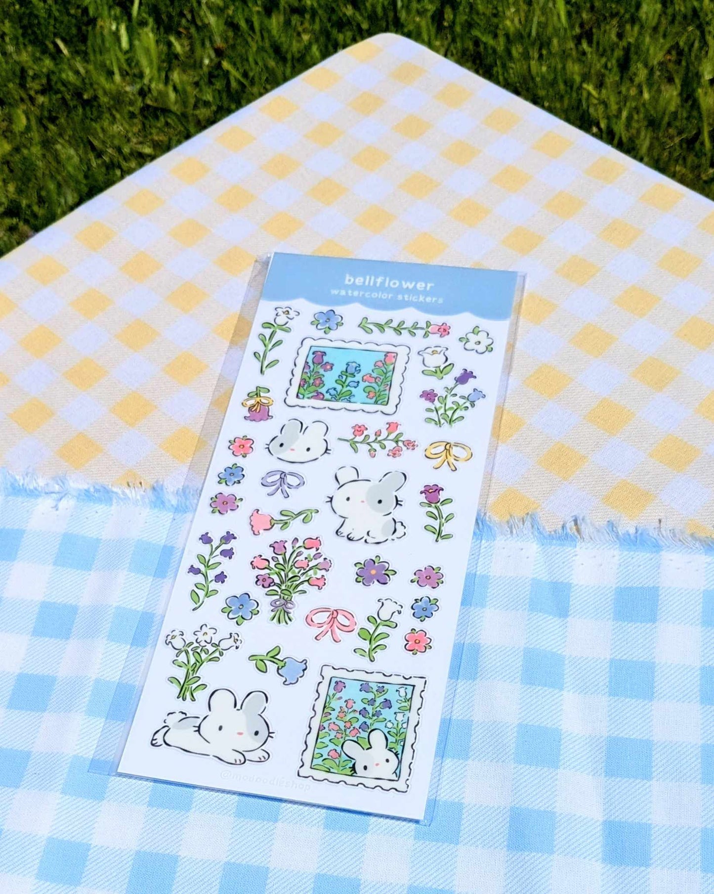 Bellflower Bunny Sticker Sheet