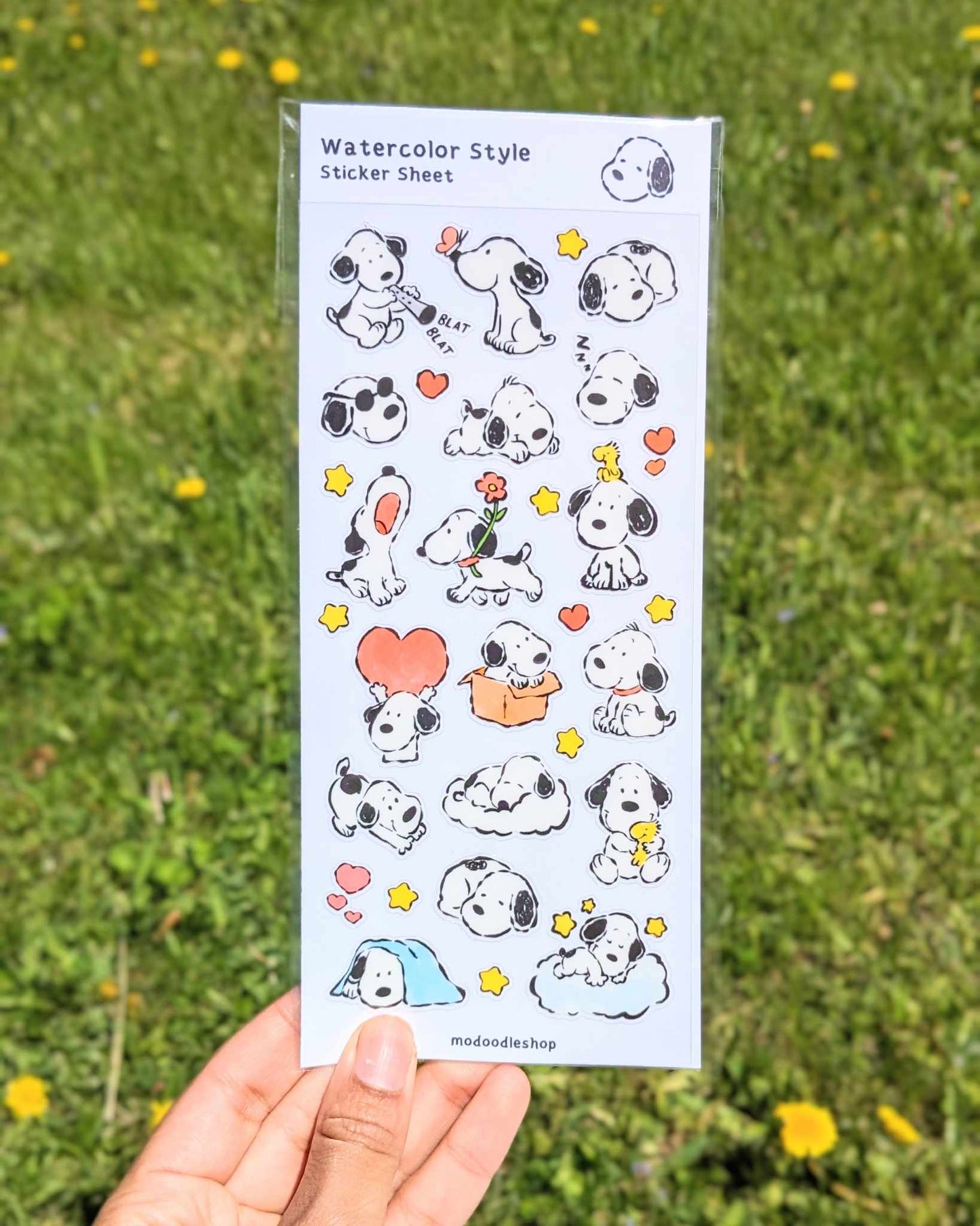 Little Dog Sticker Sheet