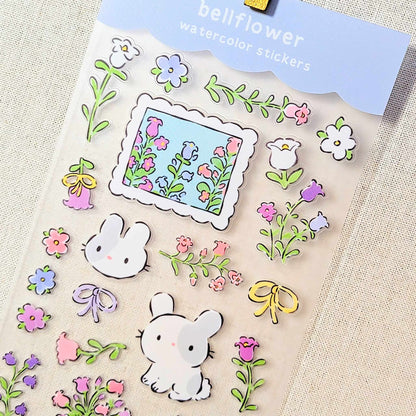 Bellflower Bunny Sticker Sheet