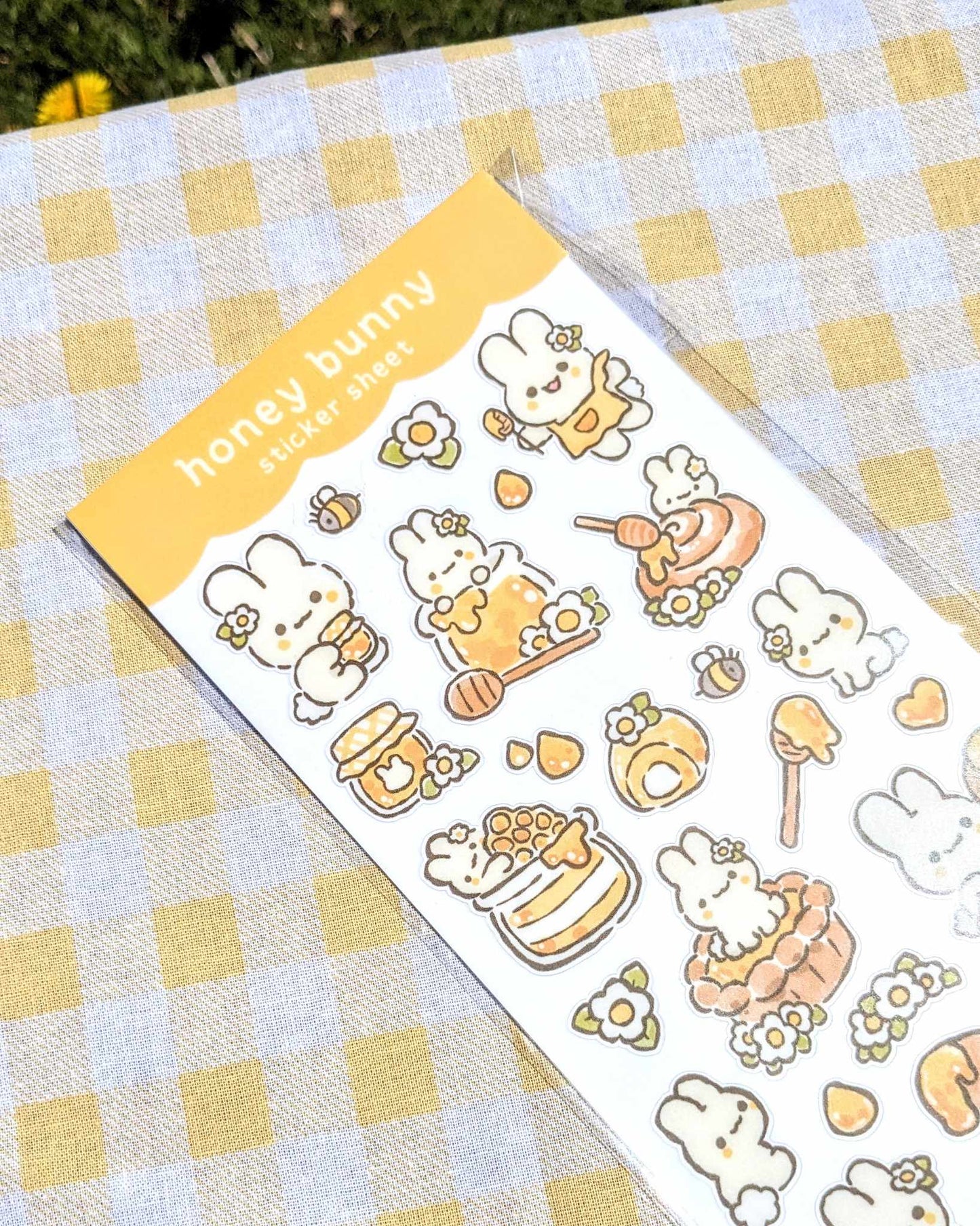 Honey Bunny Sticker Sheet