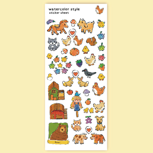 Stardew Valley Sticker Sheet