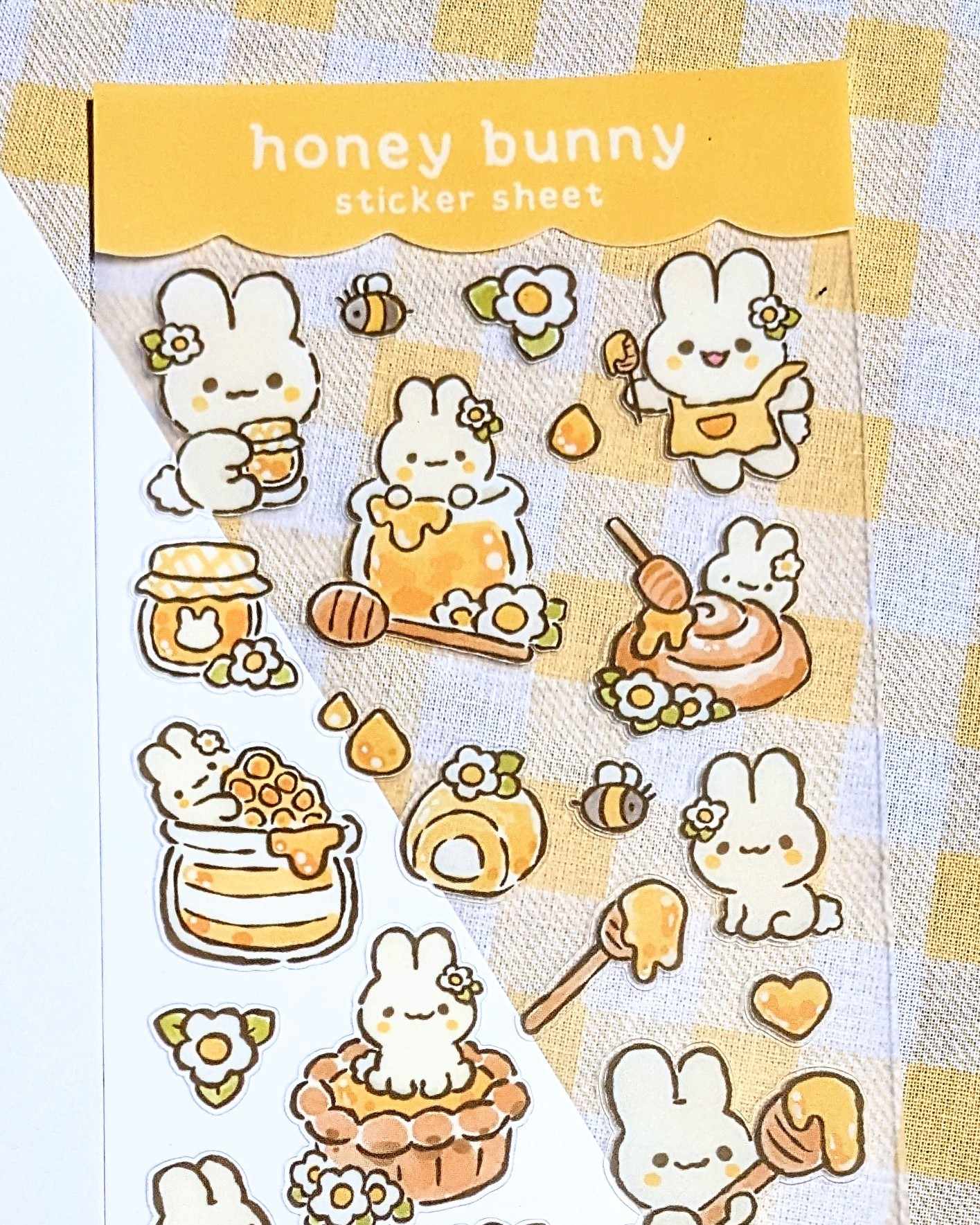 Honey Bunny Sticker Sheet