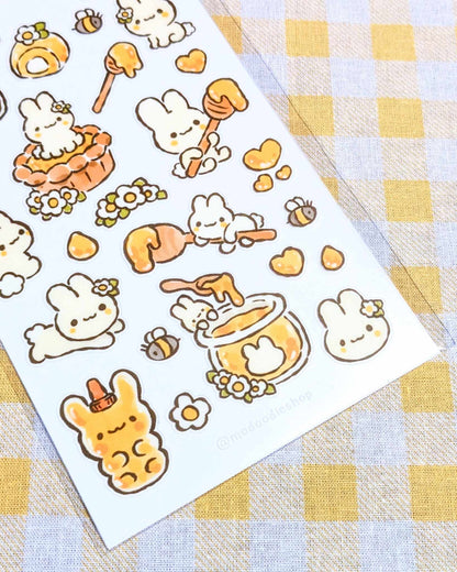 Honey Bunny Sticker Sheet