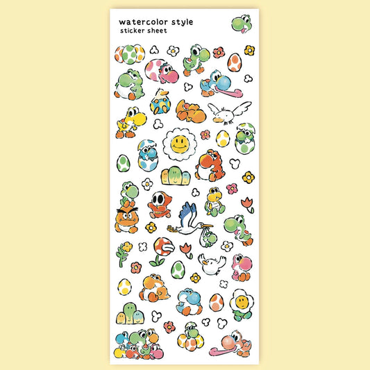 Yoshi Sticker Sheet