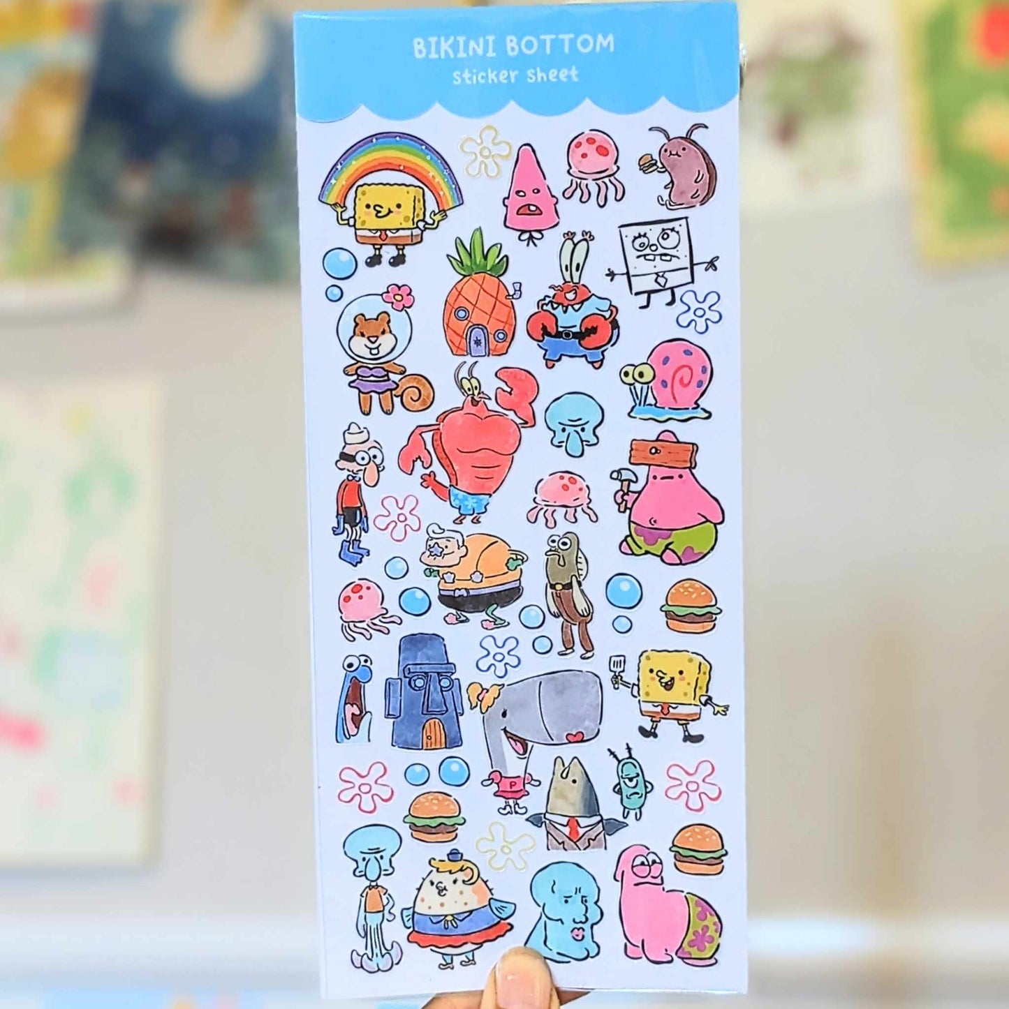 Bikini Bottom Sticker Sheet