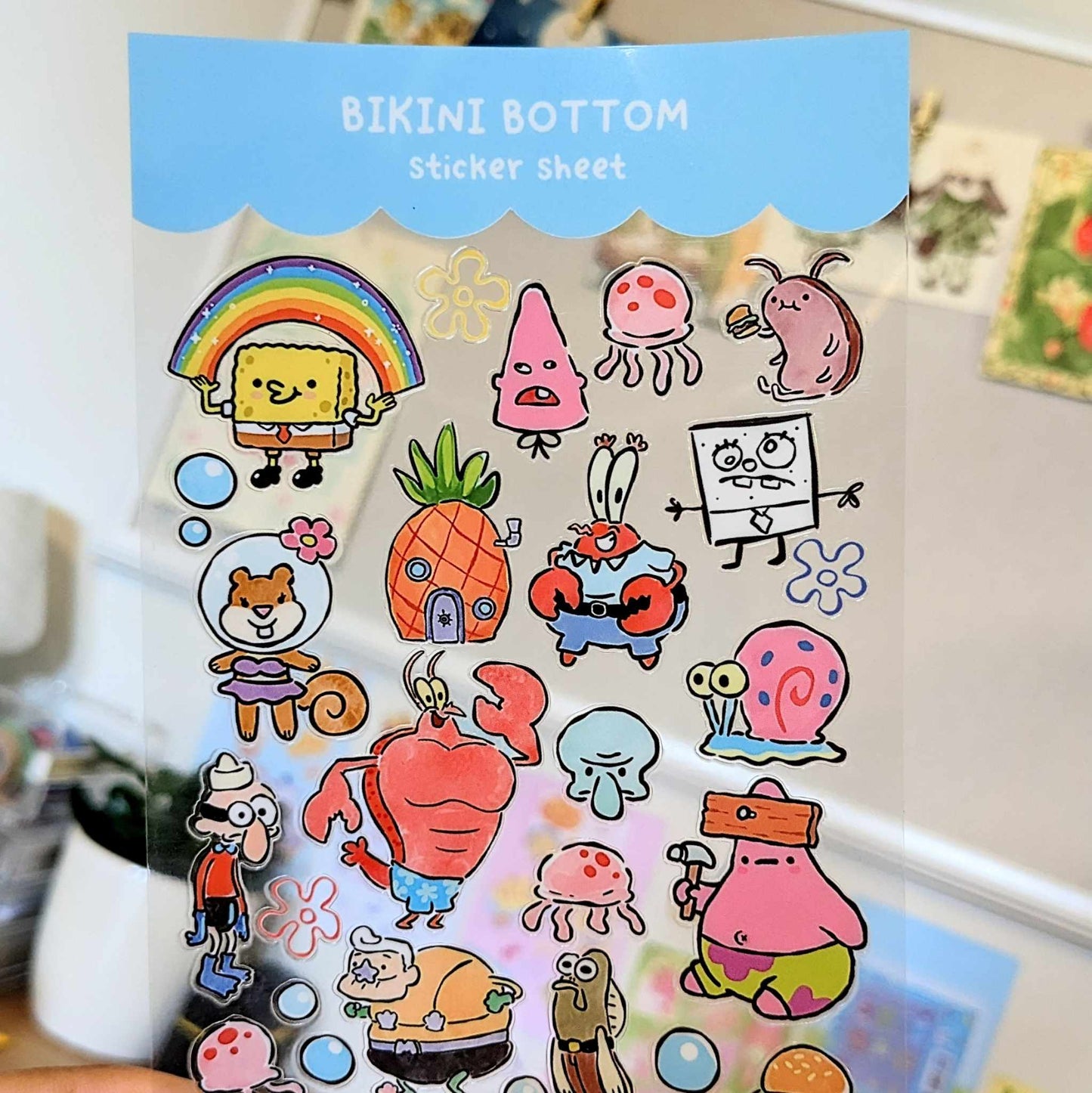 Bikini Bottom Sticker Sheet