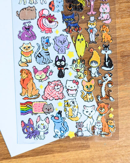 Cats Sticker Sheet