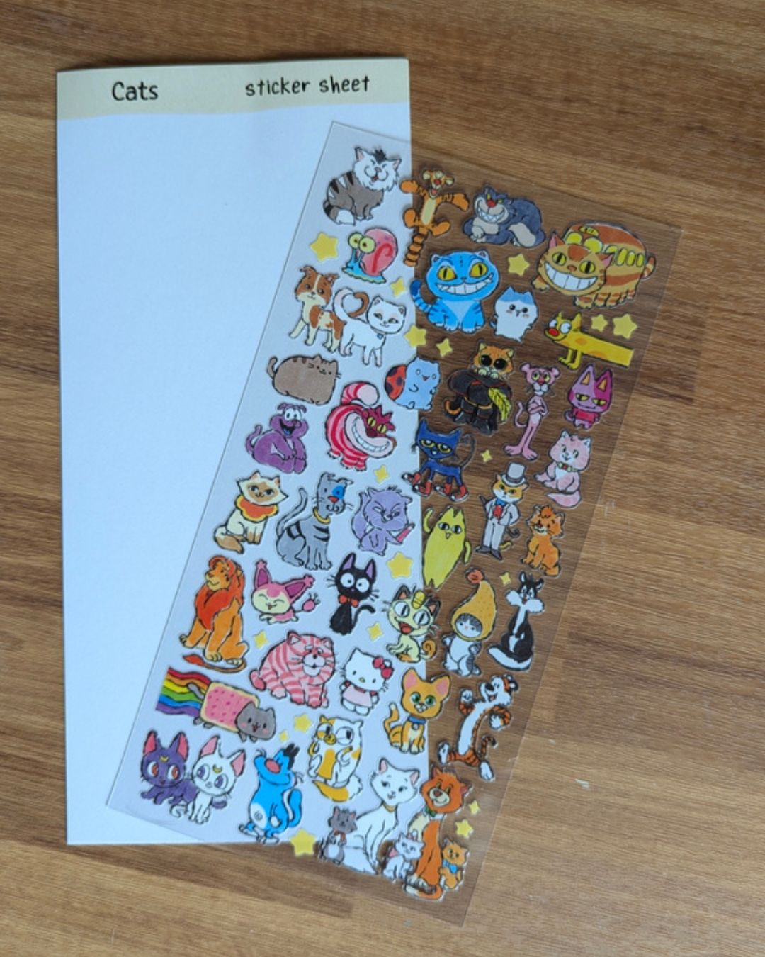 Cats Sticker Sheet