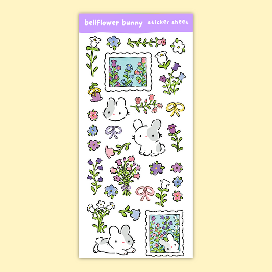 Bellflower Bunny Sticker Sheet