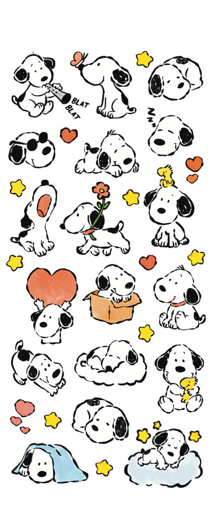 Little Dog Sticker Sheet