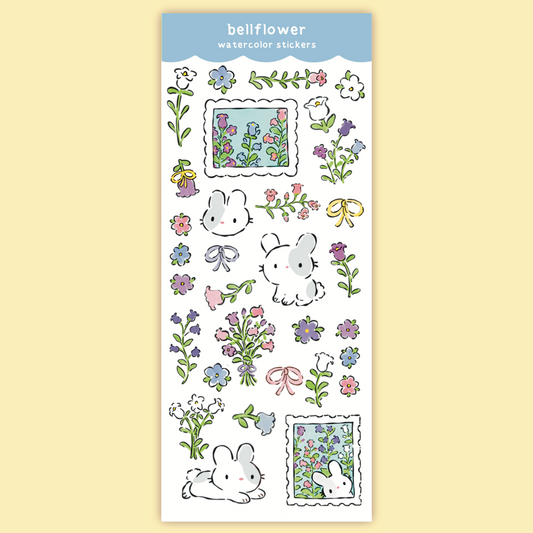 Bellflower Bunny Sticker Sheet