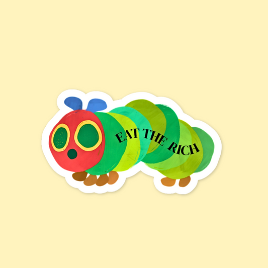 Caterpillar Sticker