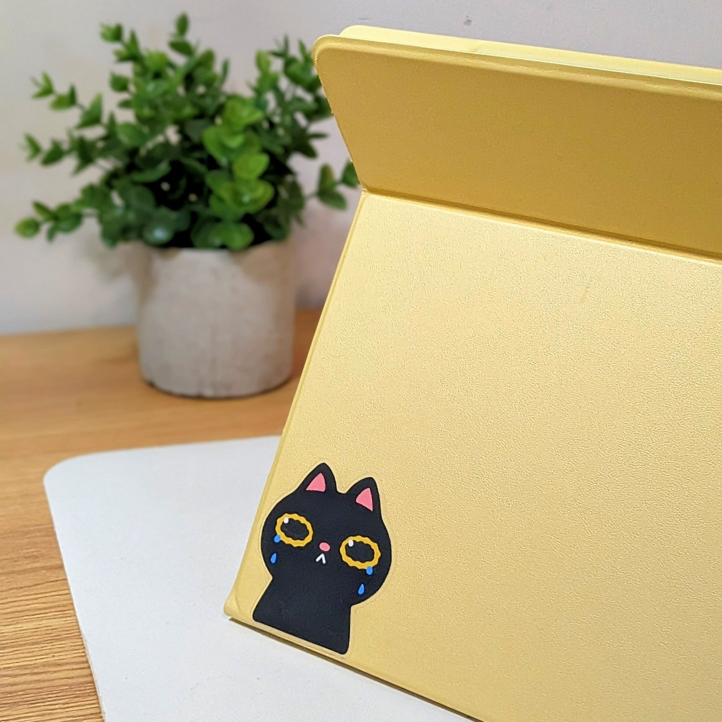 Crying Cat Sticker