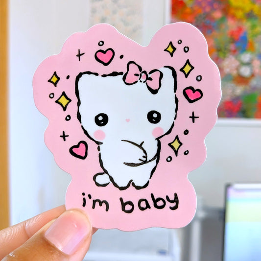 I'm Baby Sticker