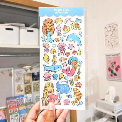 Mermaid Sticker Sheet